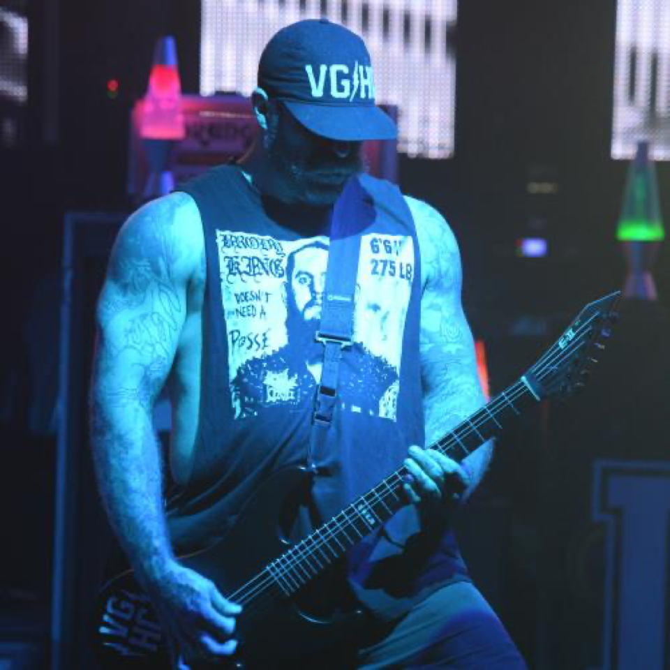 Source-supplied image for: Guitarist and wrestler Andy Williams dead at 48
