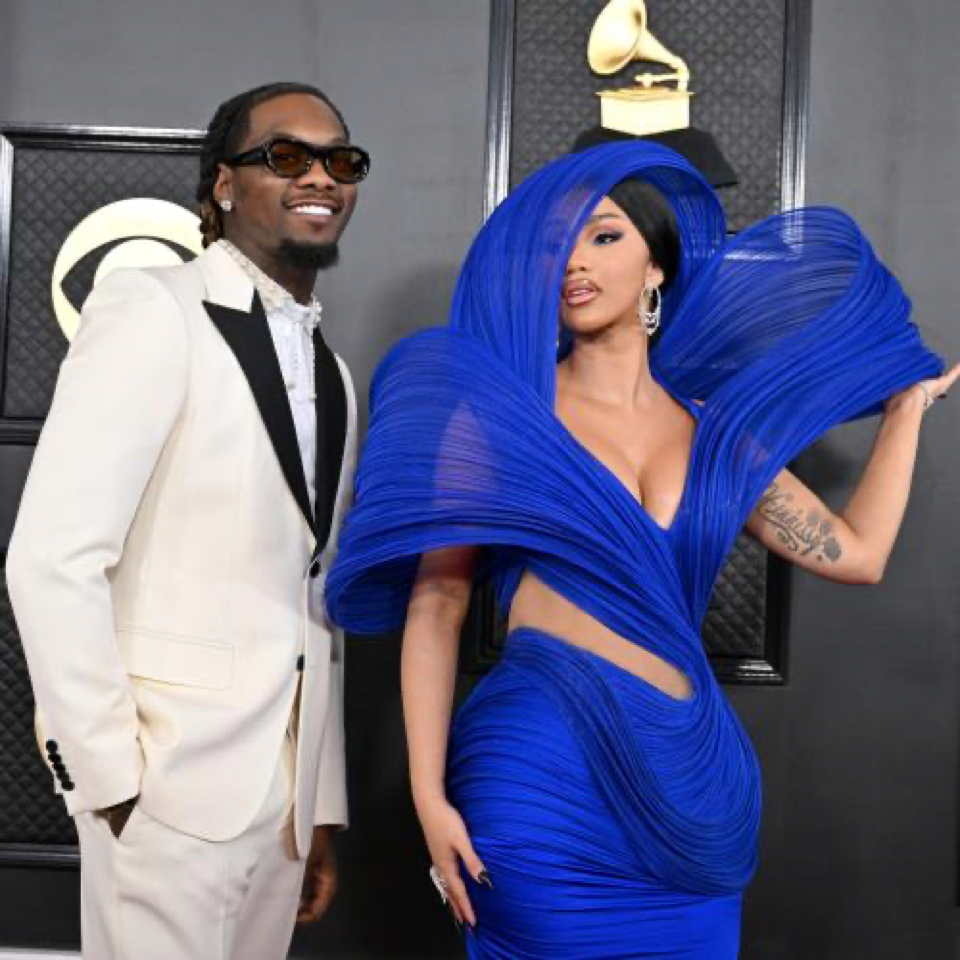 Source-supplied image for: Cardi B and Offset hit pause on hostilties to celebrate kids' birthdays