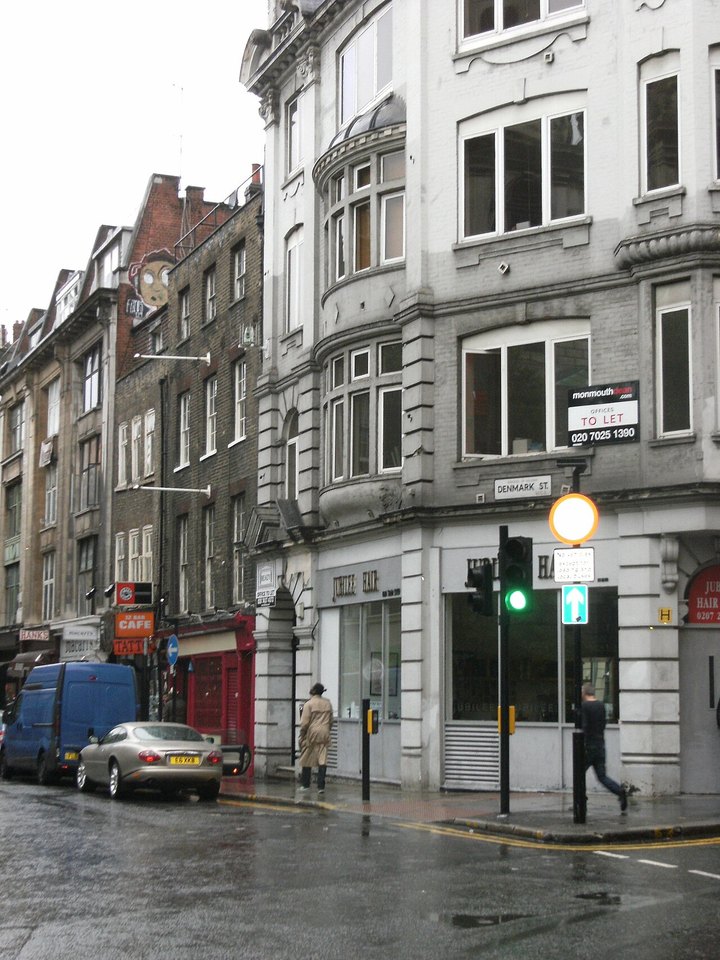 Contextual file photo: Denmark Street viewed from near St Giles High Street, London